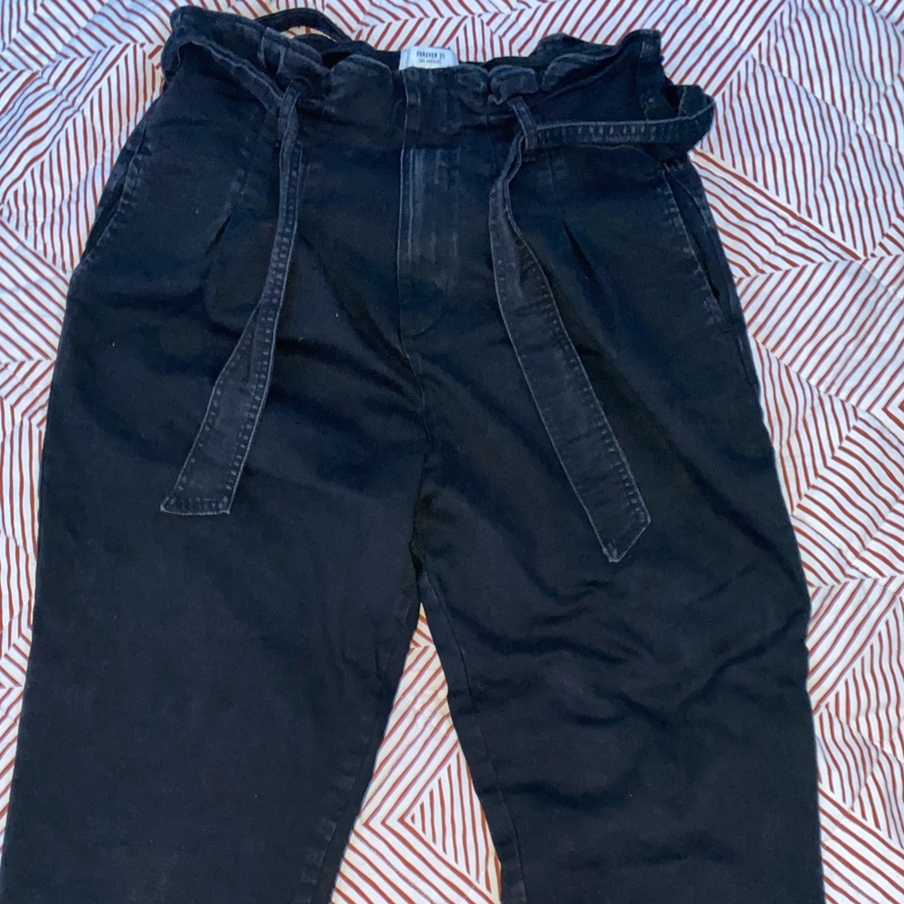 Dressy high rise ankle pants